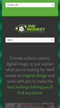 Mobile Screenshot of inkmonkeygraphics.com